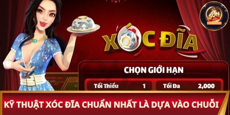 Kỹ thuật xóc đĩa chuẩn nhất là dựa vào chuỗi