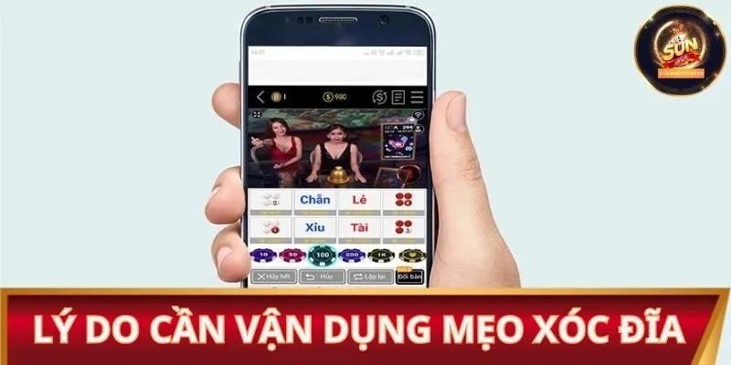 Lý do vận dụng mẹo xóc đĩa