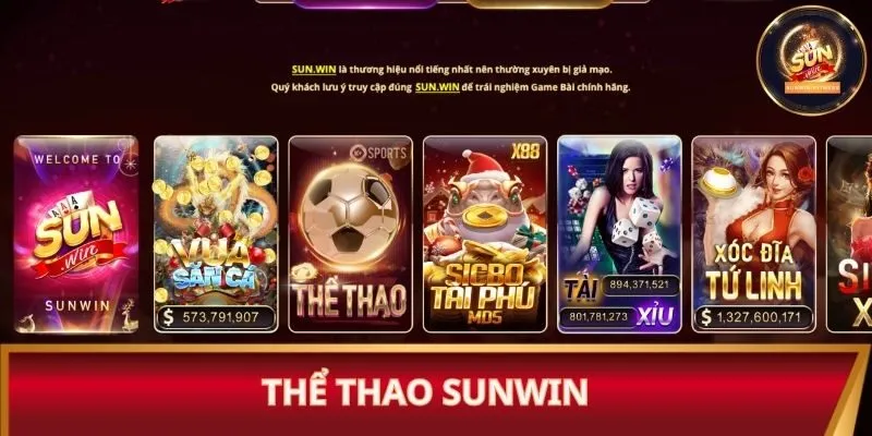 Vài nét về thể thao Sunwin